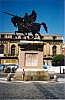 020 - Burgos - Stefano davanti alla statua di Rodrigo