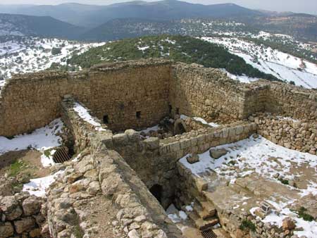 10 - Aljlun - Qala'at-ar-Rabad - Castello nipote di Saladino