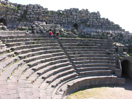 06 - Umm Qais Sito archeologico della citta' romana di Gadara