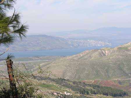 06 - Valle del Giordano - vista su Tiberiade