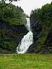 11 - Norvegia - Huldefossen - La cascata