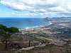 10 - Erice - Panorama sulla vallata del monte Cofano